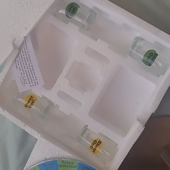 Adult "shot out" drinking glass board game NWT [1094] - Picture 3 of 5